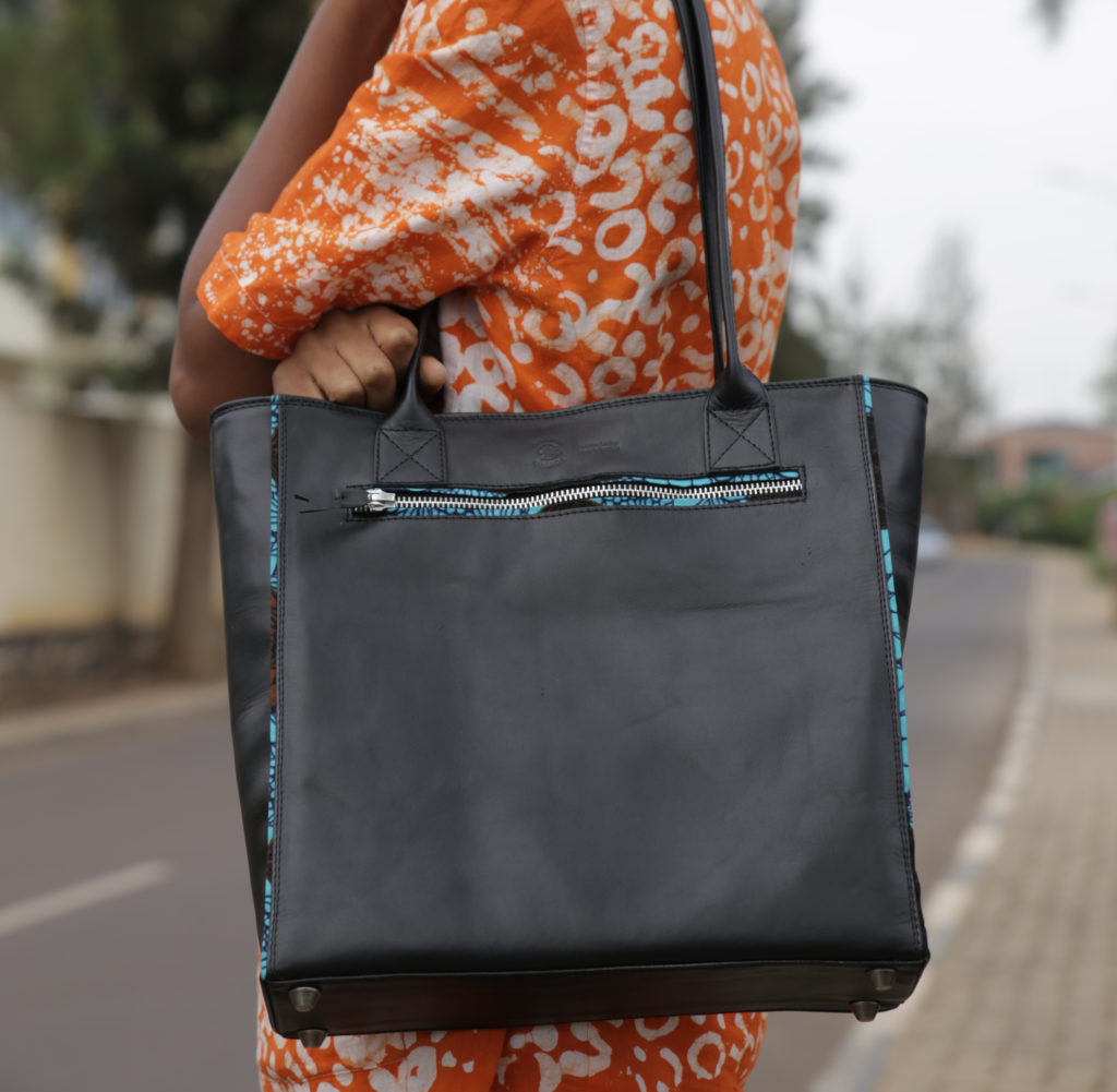 Made In Rwanda Bags Kigali Hills bag - Dokmai Rwanda Fine Leather